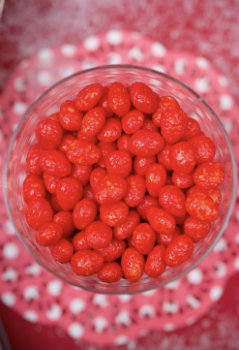 Les Pralines rouges - Spécialités lyonnaises - Violette & Berlingot