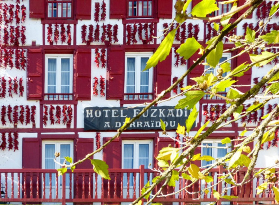 Le village d'Espelette fête le piment le dernier weekend d'octobre