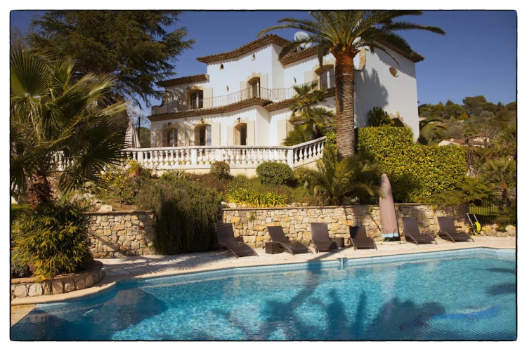 Cannes Mougins Villa luxeuse 10 personnes à louer