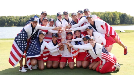 équipe américaine vainqueur de la Solheim Cup 2024