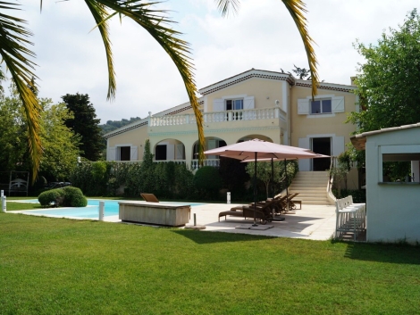 Villa avec piscine à louer Cannes Mougins